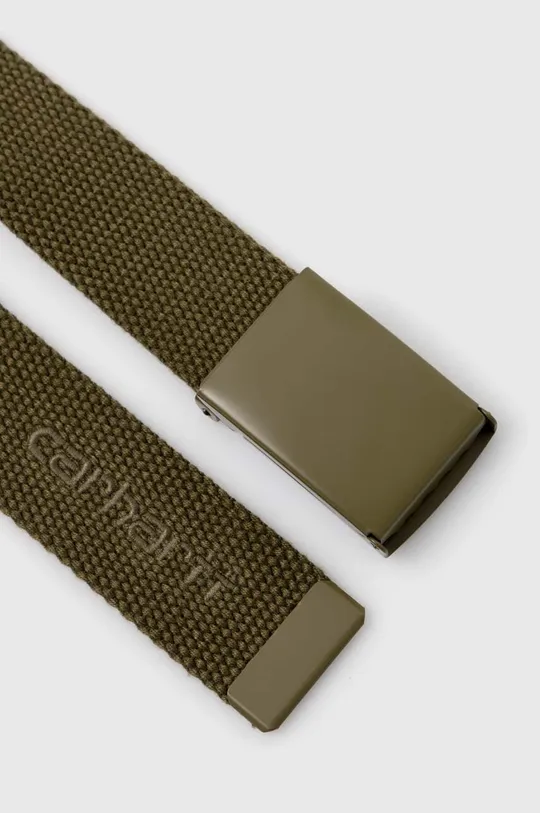 Carhartt WIP curea Script Belt Tonal verde