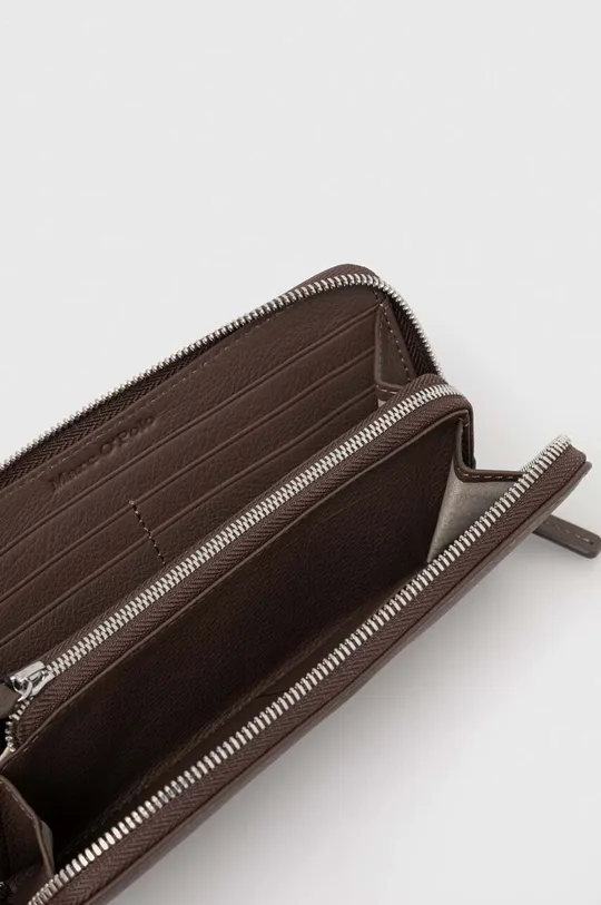 Шкіряний гаманець Marc O'Polo коричневий