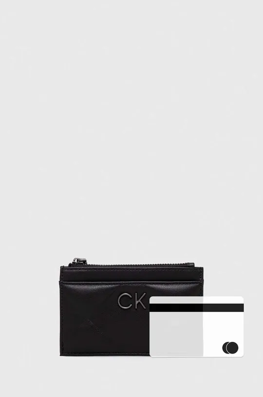 Calvin Klein pénztárca 51% újrahasznosított poliészter, 49% poliuretán