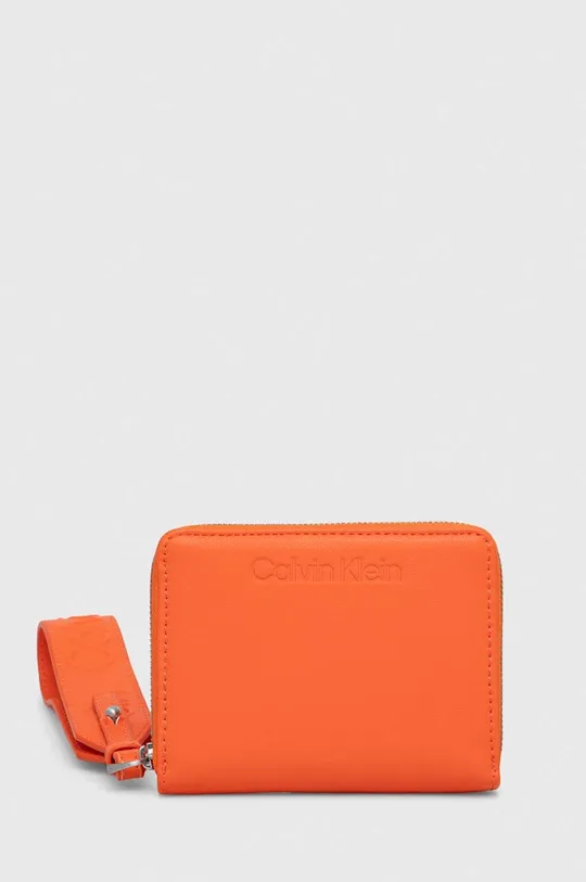 oranžna Denarnica Calvin Klein Ženski