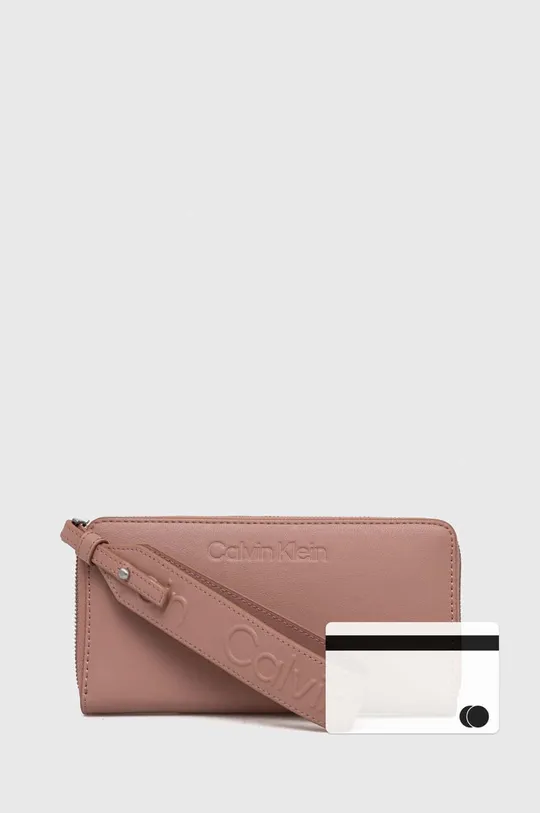 rosa Calvin Klein portafoglio