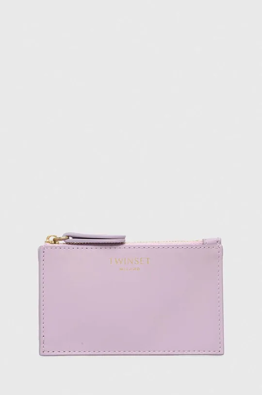vijolična Usnjena denarnica Twinset Ženski