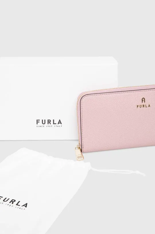 rózsaszín Furla bőr pénztárca