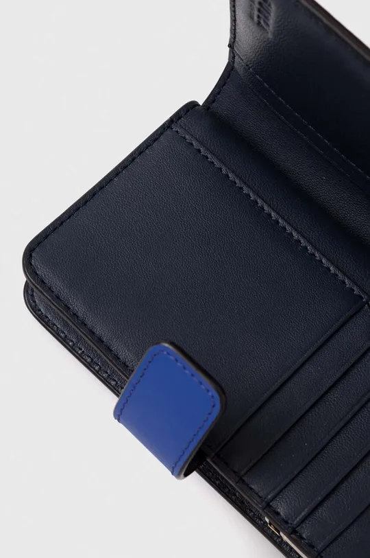 niebieski Furla portfel skórzany