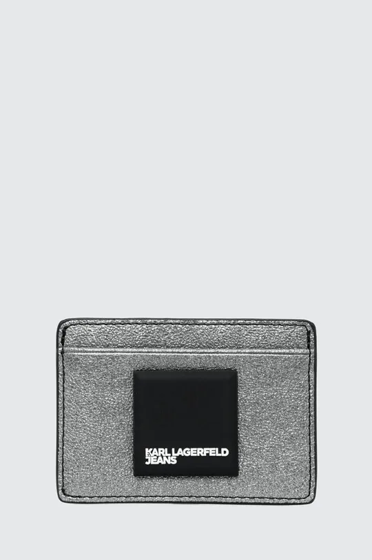 серебрянный Чехол на карты Karl Lagerfeld Jeans Женский