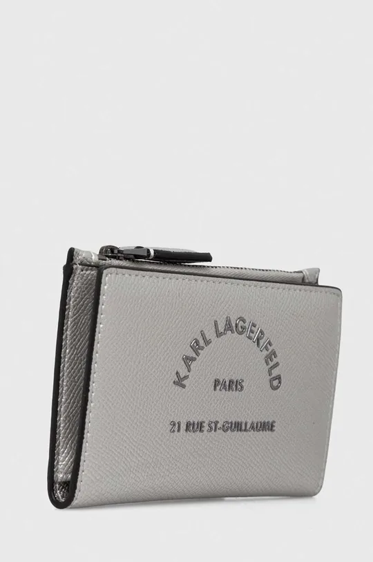 Karl Lagerfeld portfel srebrny