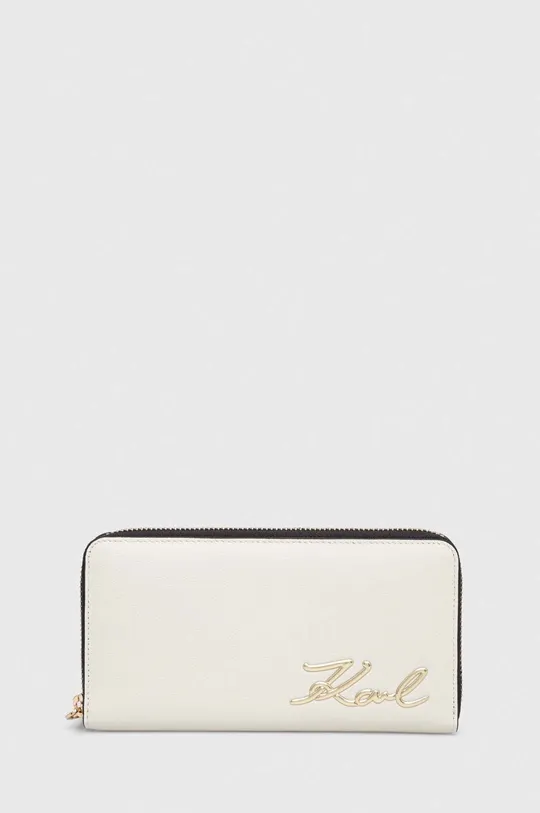 biały Karl Lagerfeld portfel Damski