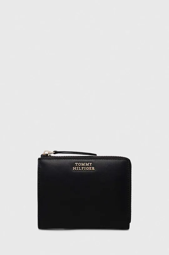 črna Usnjena denarnica Tommy Hilfiger Ženski