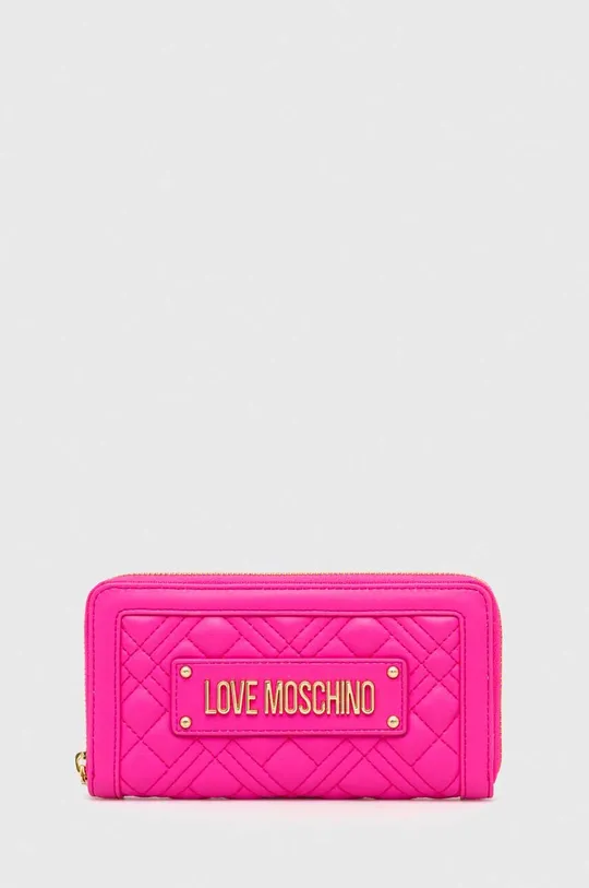 różowy Love Moschino portfel Damski