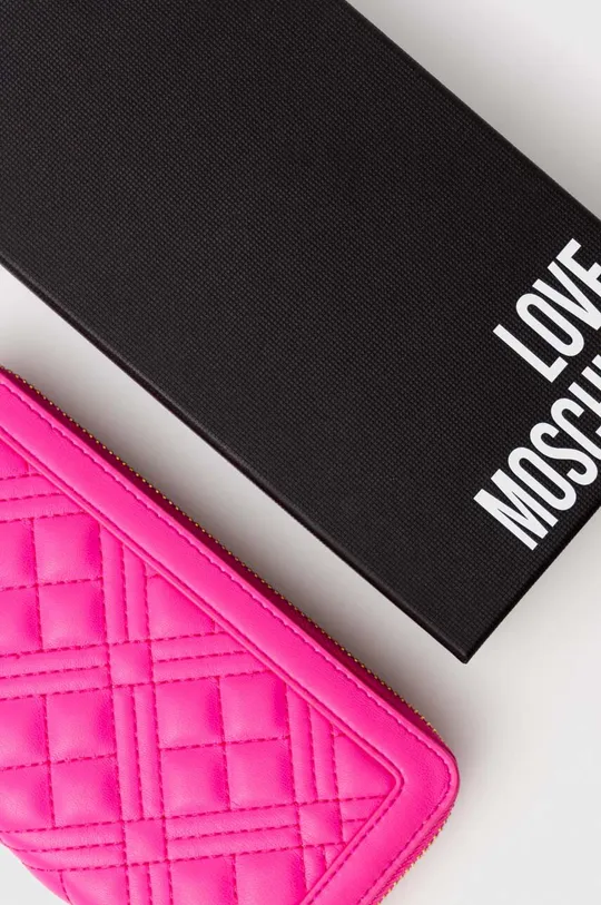 rózsaszín Love Moschino pénztárca