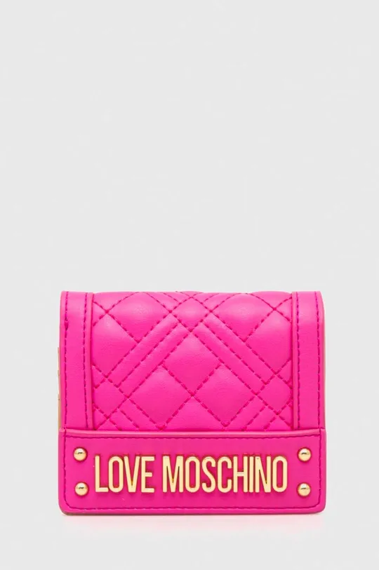 różowy Love Moschino portfel Damski