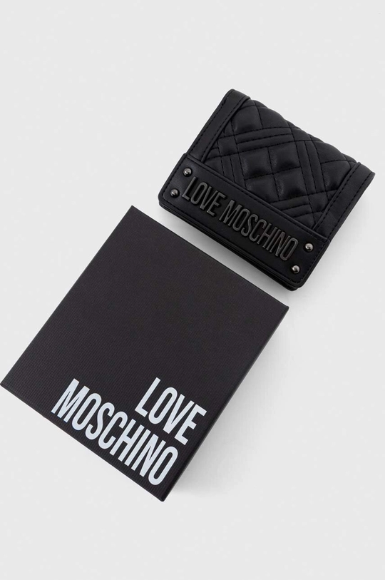 чёрный Кошелек Love Moschino