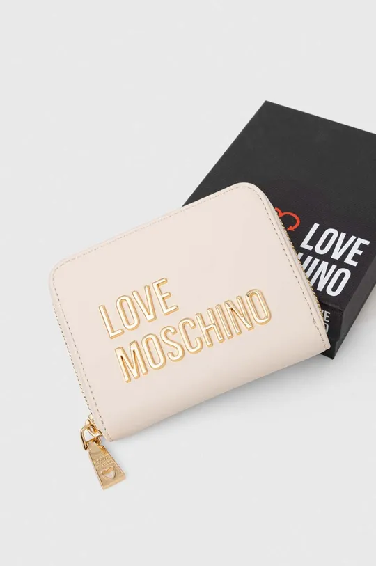 bézs Love Moschino pénztárca
