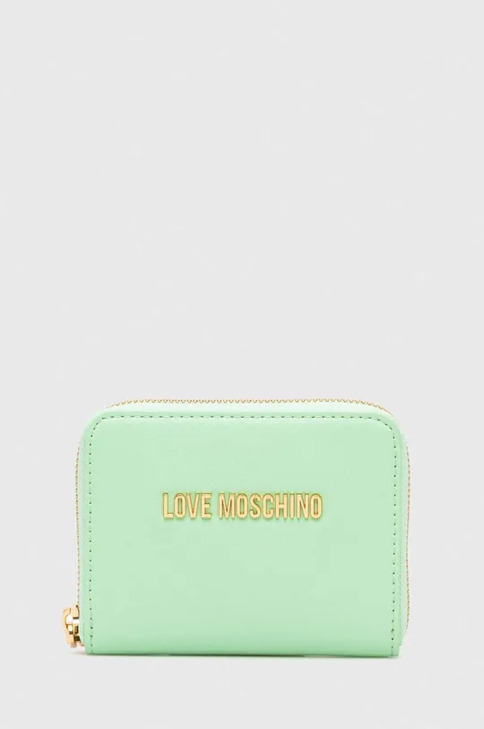 zielony Love Moschino portfel Damski
