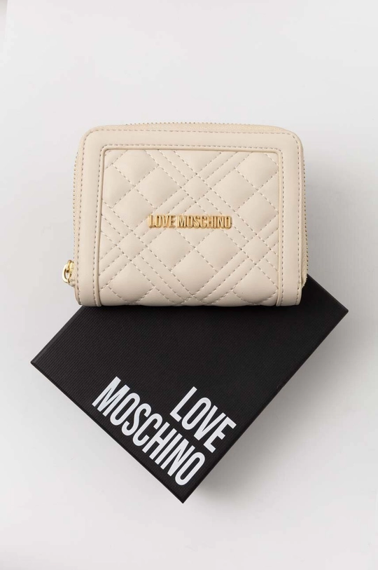 μπεζ Πορτοφόλι Love Moschino