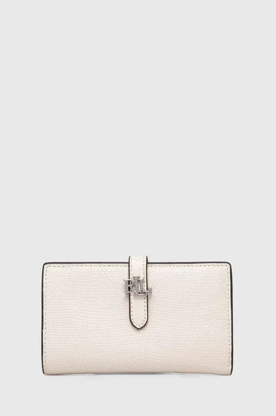 bela Usnjena denarnica Lauren Ralph Lauren Ženski