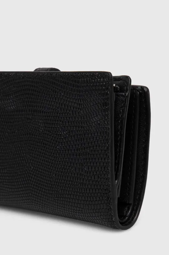 Usnjena denarnica Lauren Ralph Lauren črna