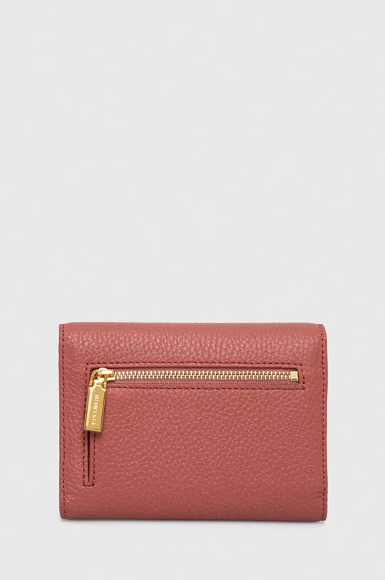 Kožená peňaženka Coccinelle ružová