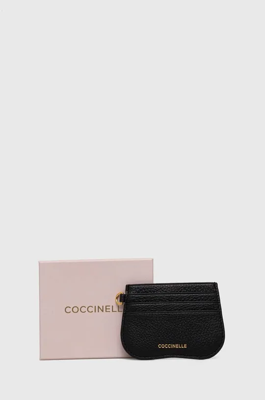 czarny Coccinelle portfel