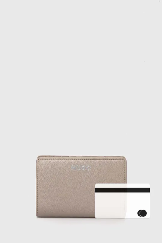 beżowy HUGO portfel