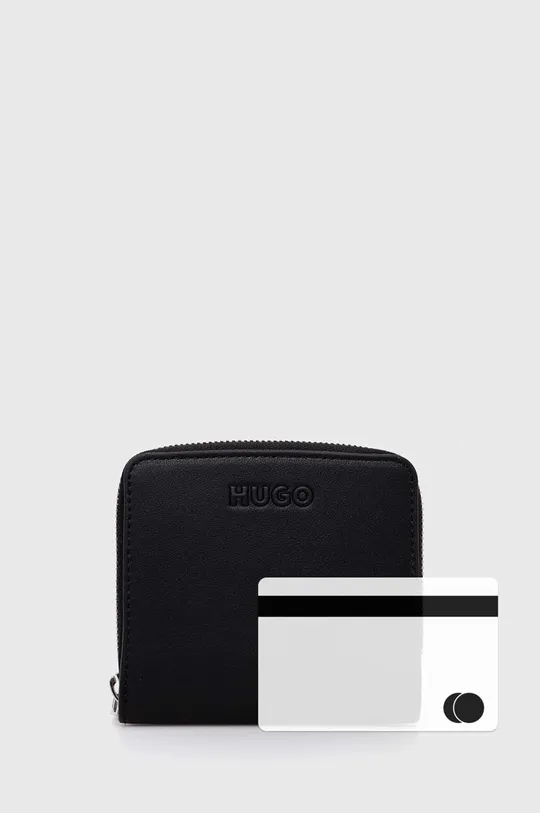 czarny HUGO portfel