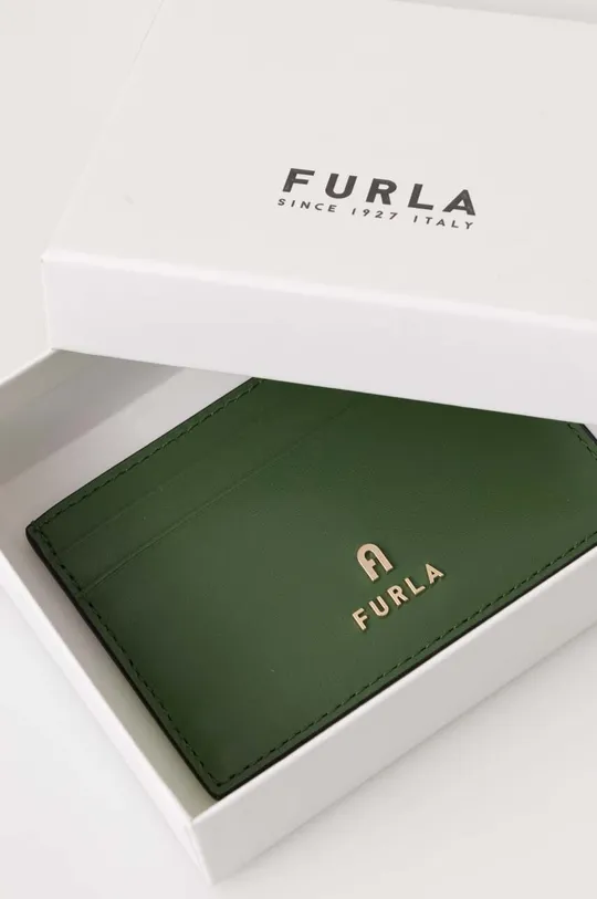 Kožené puzdro na karty Furla Základná látka: 100 % Prírodná koža Podšívka: 100 % Viskóza