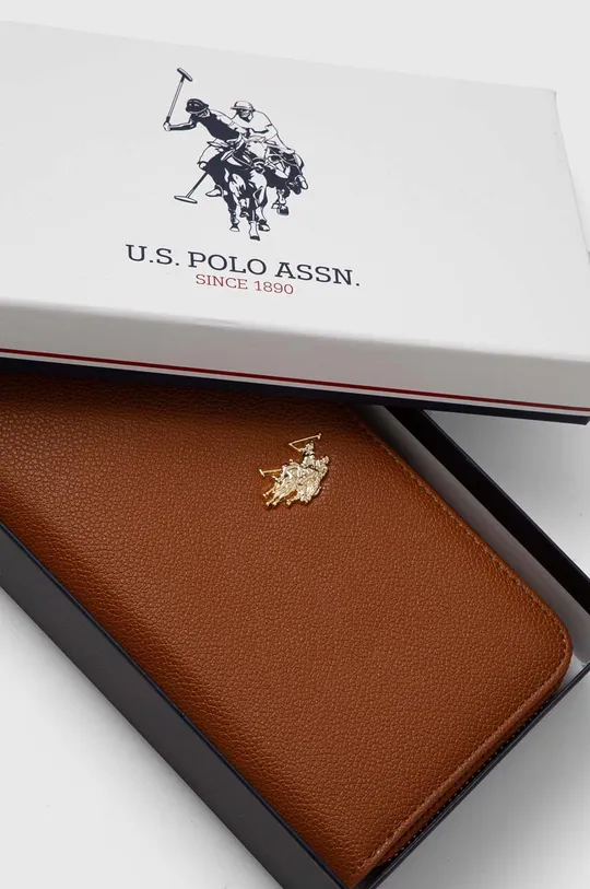 oranžová Peňaženka U.S. Polo Assn.