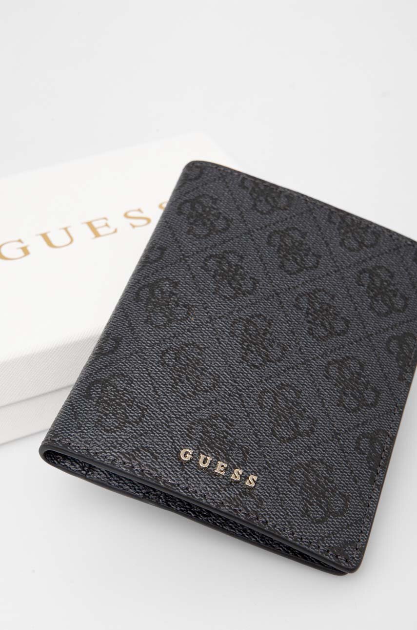 grigio Guess custodia per passaporto