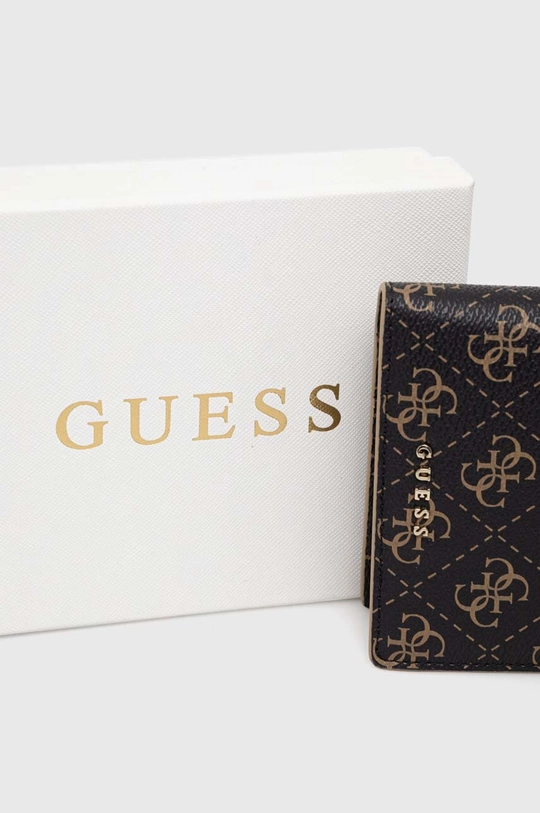 czarny Guess etui na paszport