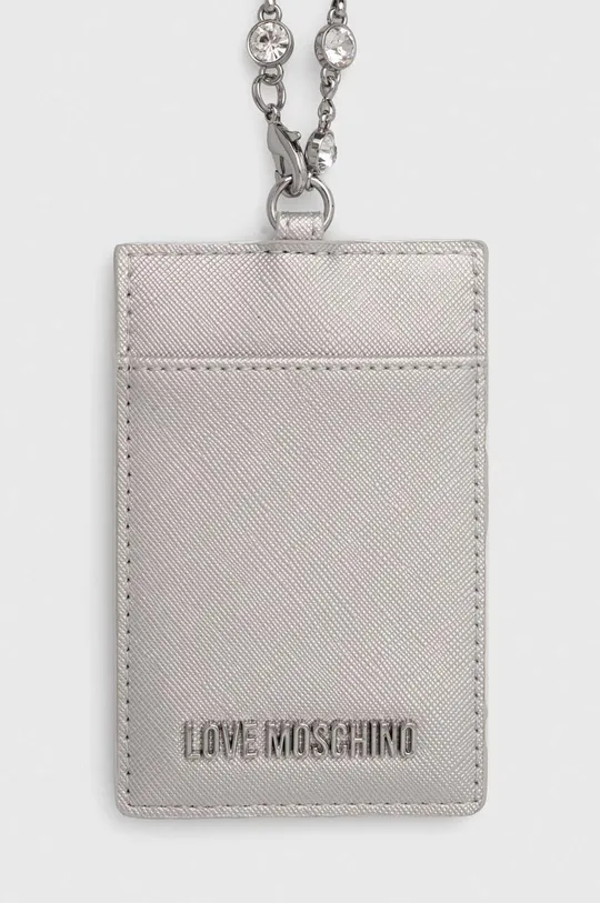 ezüst Love Moschino kártyatartó Női