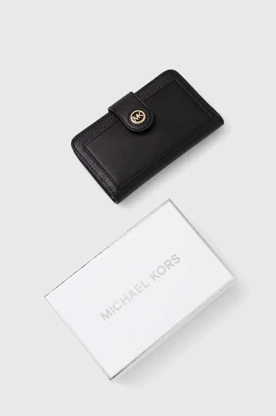 fekete MICHAEL Michael Kors bőr pénztárca