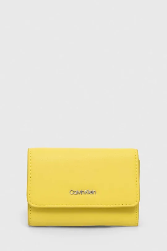 żółty Calvin Klein portfel Damski