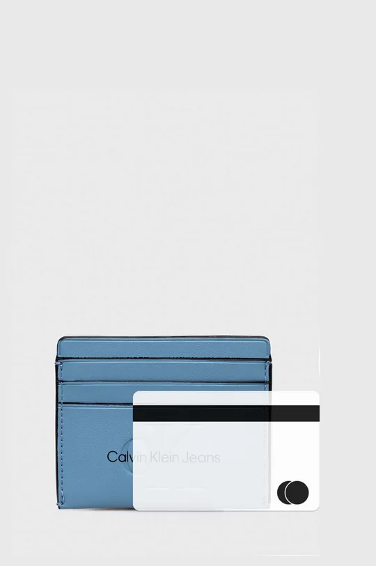 голубой Чехол на карты Calvin Klein Jeans