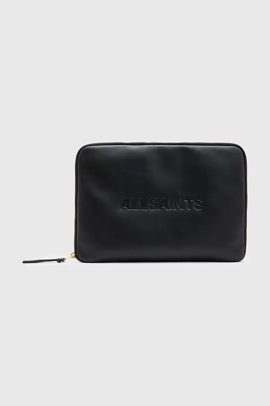 crna Kožna torba za laptop AllSaints Saff Lea Ženski