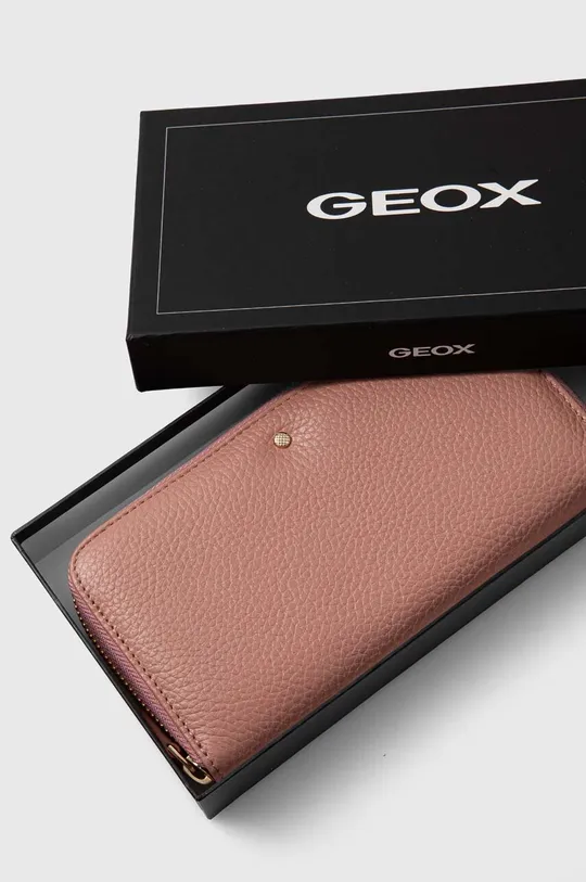 рожевий Шкіряний гаманець Geox D35K3H-00046 D.WALLET