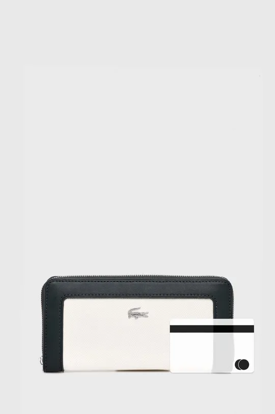 biały Lacoste portfel