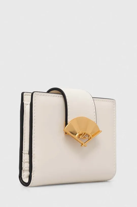 Usnjena denarnica Karl Lagerfeld bela