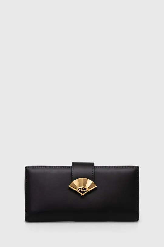 čierna Kožená peňaženka Karl Lagerfeld Dámsky