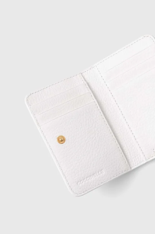 білий Шкіряний гаманець Coccinelle