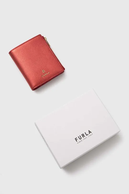 червоний Шкіряний гаманець Furla