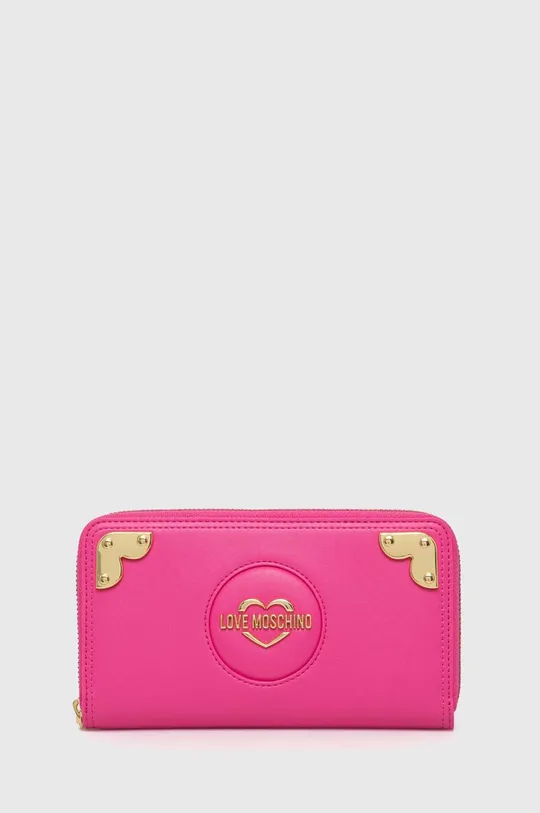 rózsaszín Love Moschino pénztárca Női
