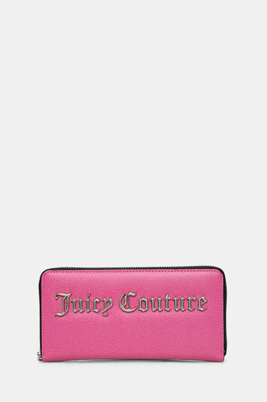 Novčanik Juicy Couture imitacija zrnate kože roza WIJJM5341WVP