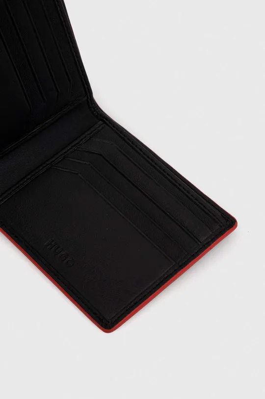 HUGO portafoglio in pelle nero