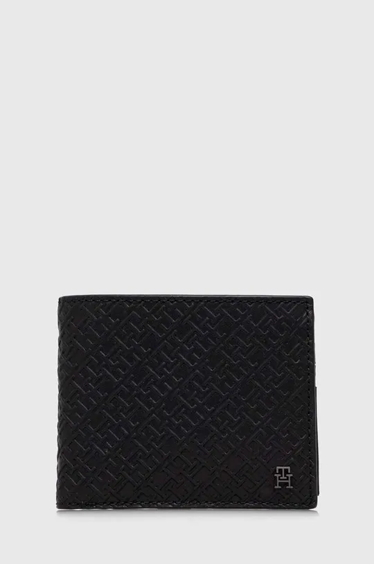 črna Usnjena denarnica Tommy Hilfiger Moški