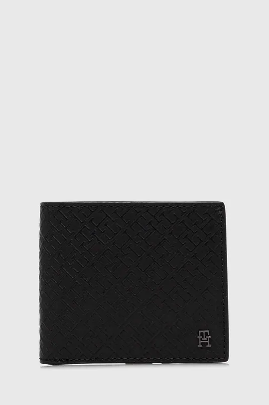 črna Usnjena denarnica Tommy Hilfiger Moški
