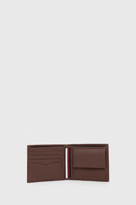 Кожаный кошелек Tommy Hilfiger коричневый
