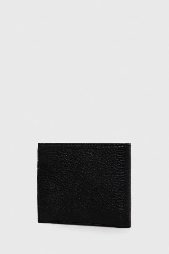 Шкіряний гаманець Tommy Hilfiger чорний