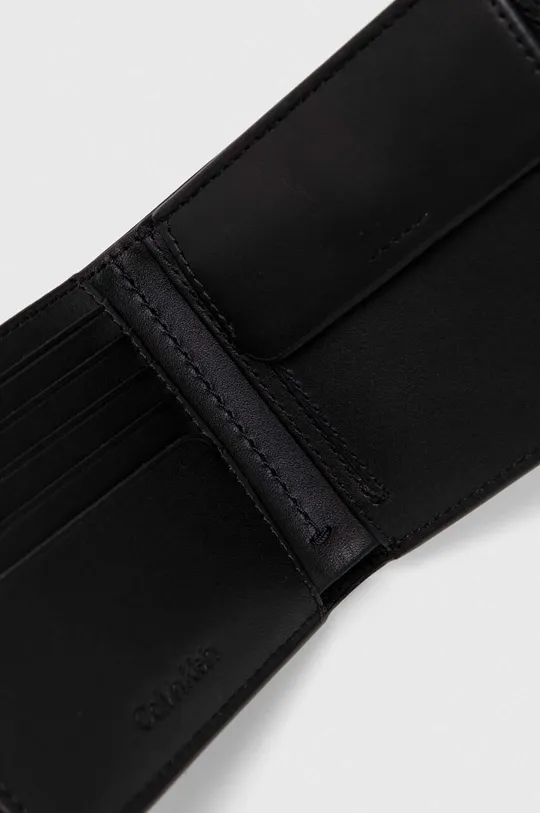 czarny Calvin Klein portfel