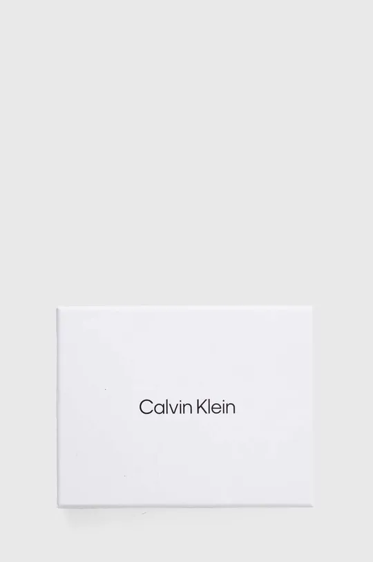 чорний Шкіряний гаманець Calvin Klein