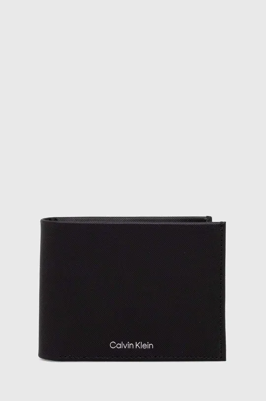 nero Calvin Klein portafoglio in pelle Uomo